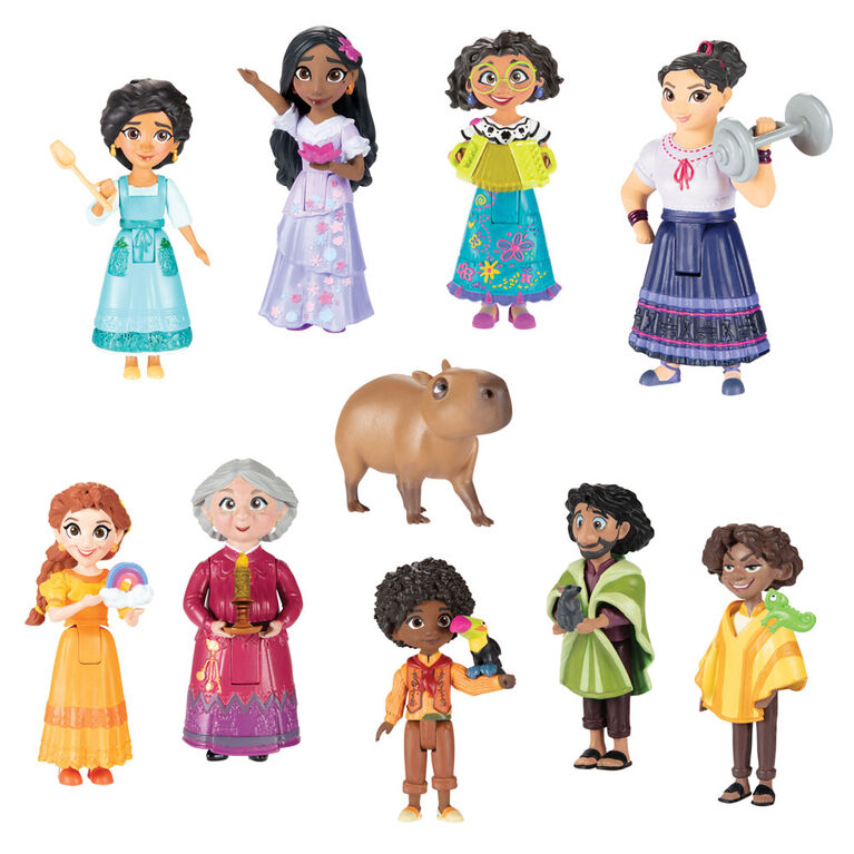 Disney ENCANTO PLAY DOH CHARACTERS Mirabel Isabela Luisa Bruno Abuela  Antonio Dolores Madrigal