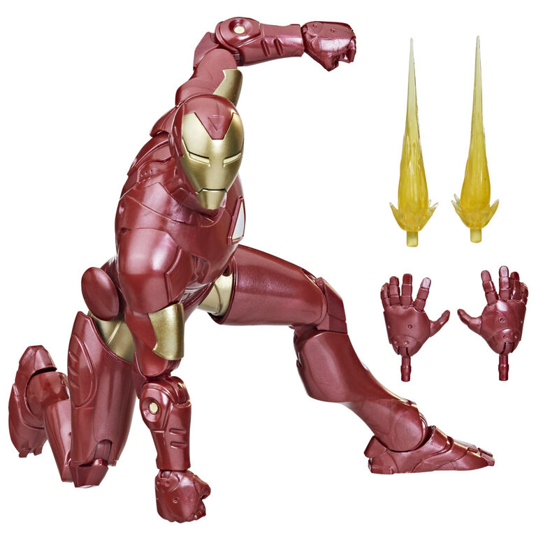 Hasbro Marvel Legends Series: Iron Man (Extremis) Marvel Classic Comic Marvel Legends Action Figure, 6 Inch