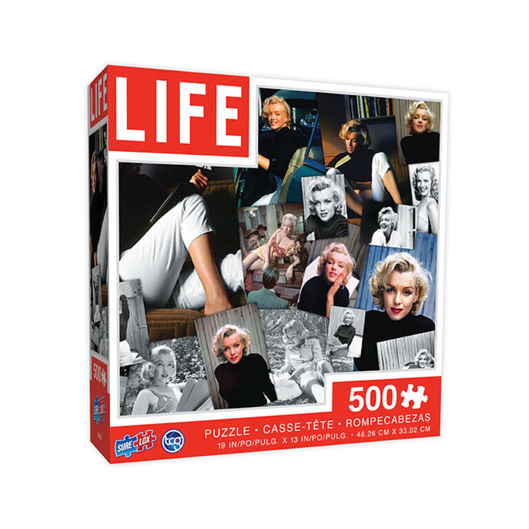SURE-LOX - LIFE 500 piece Puzzle - Marilyn Monroe