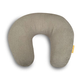 Nursing Cushion Taupe Waffle Knit