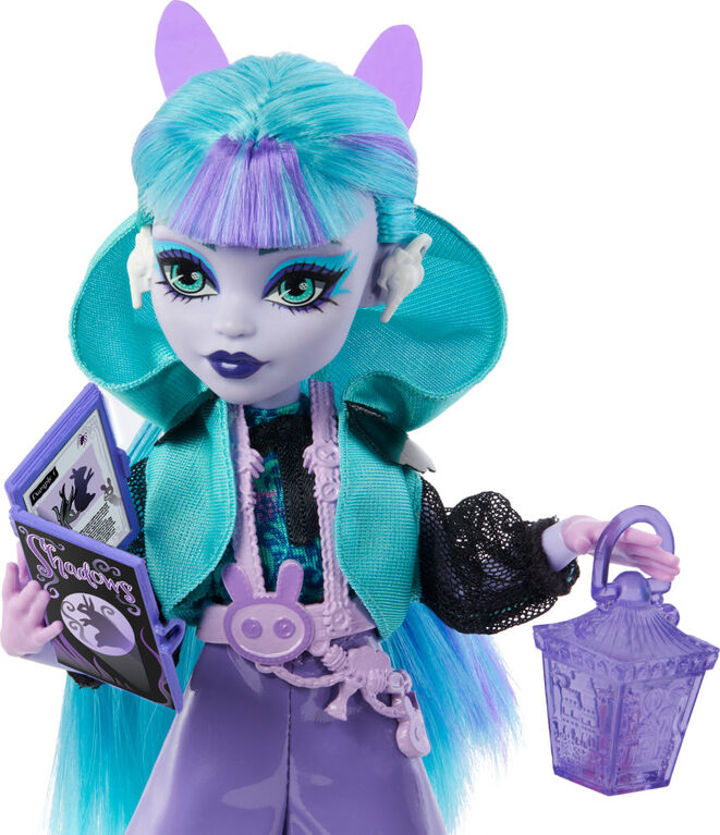 Monster High-Monstrueux Secrets-Coffret Twyla Frayeurs Néon