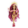 Mermaid High, Spring Break Searra Mermaid Doll and Accessories with Removable Tail and Color Change Hair Streak