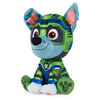 PAW Patrol: The Mighty Movie, Mighty Pups Rocky Plush Toy, 7-Inch Tall, Premium Stuffed Animals