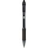 Stylo à encre gel rétractable Zebra Sarasa X20, encre noire, paquet de 2