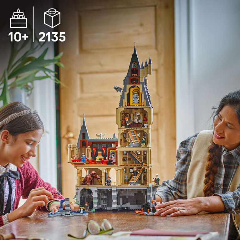 LEGO Harry Potter Hogwarts Castle: The Main Tower - Kids Toy - Playset for Boys and Girls 10+ - 76454