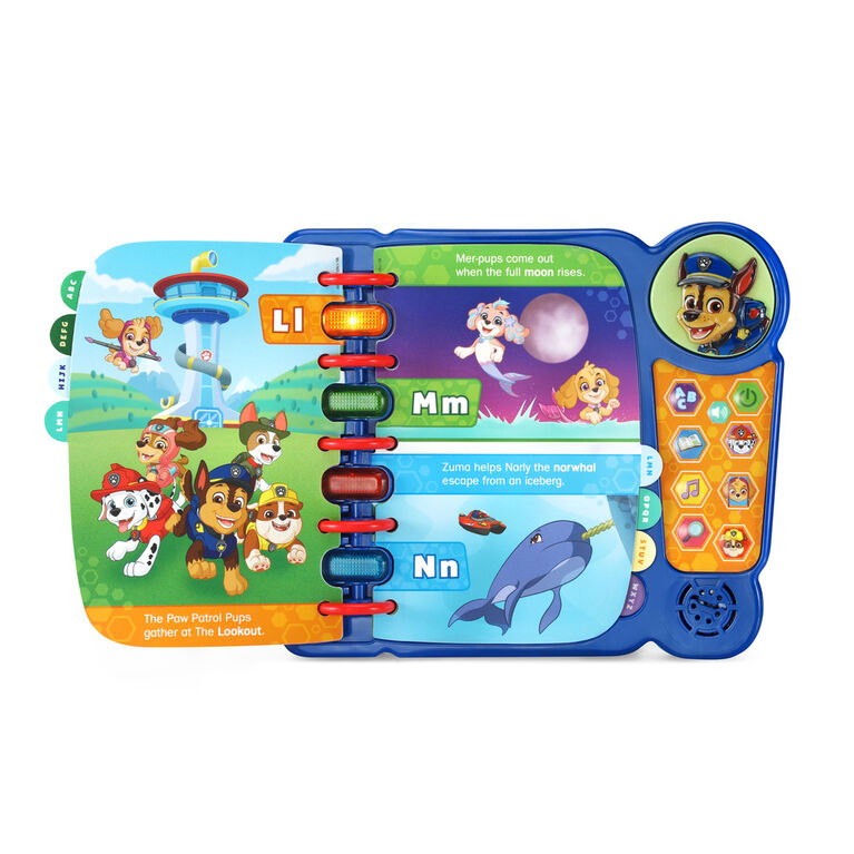 LeapFrog PAW Patrol: Pat Patrouille - Mon livre-jeu Mission Alphabet - Édition anglaise