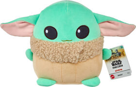 Star Wars Cuutopia 7-in Grogu Plush Character, Soft Rounded Pillow Doll for 3 Years & Up