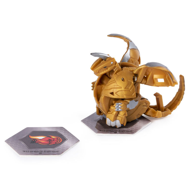 Bakugan, Aurelus Dragonoid, 2-inch Tall Collectible Transforming Creature