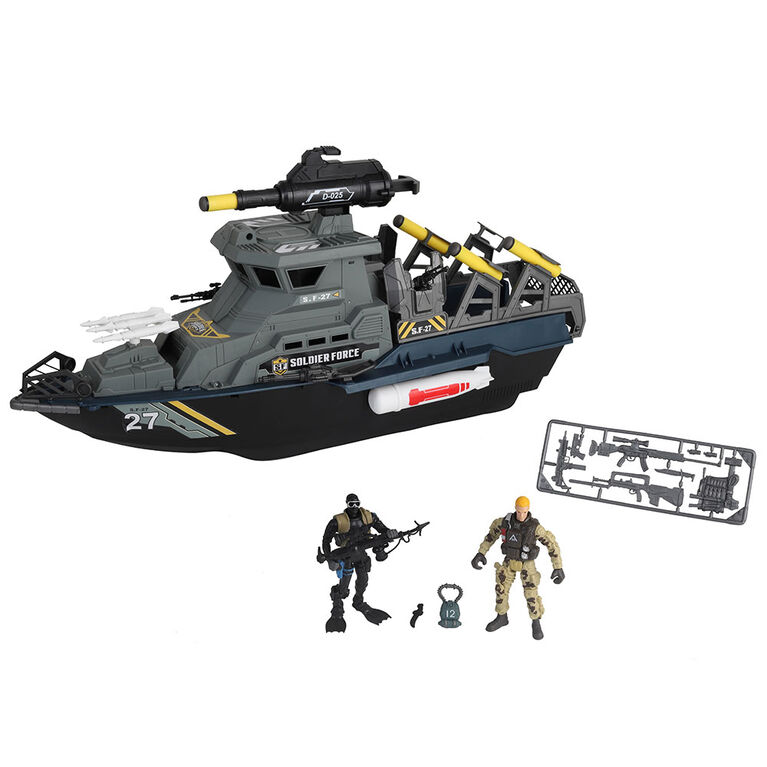 Soldier Force Navy Battleship Playset - R Exclusive