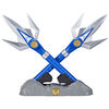 Power Rangers Lightning Collection, Lance de pouvoir du Ranger Bleu Mighty Morphin, article de cosplay premium de collection Billy Cranston