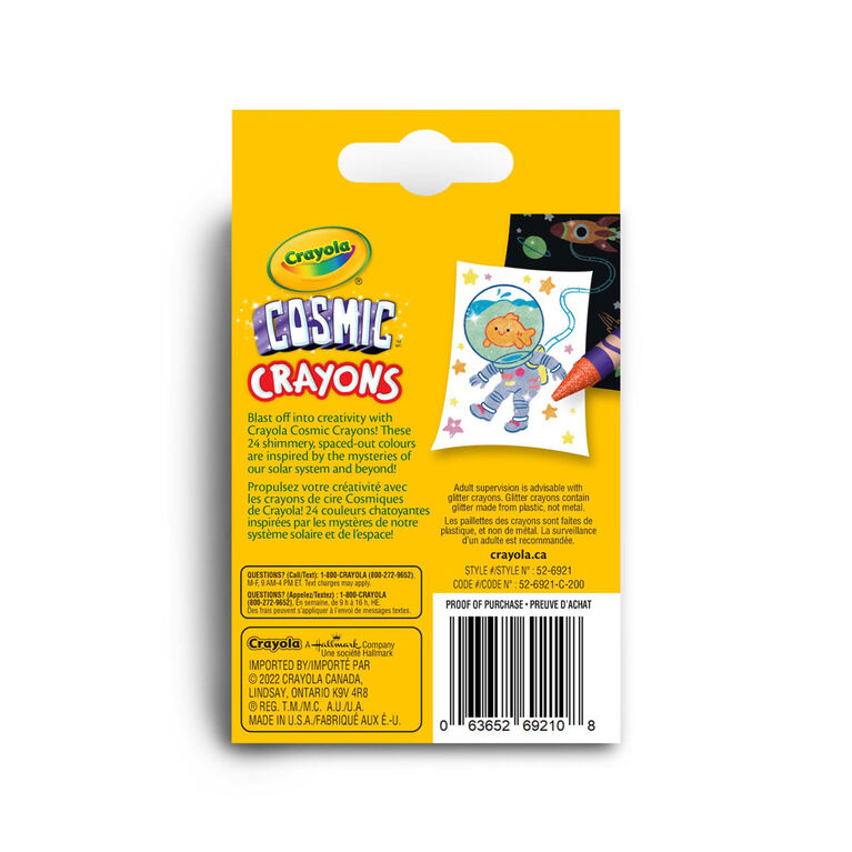 24 Cosmic Crayons