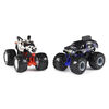 Monster Jam, Official Monster Mutt Dalmatian Vs. Mohawk Warrior Die-Cast Monster Trucks, 1:64 Scale