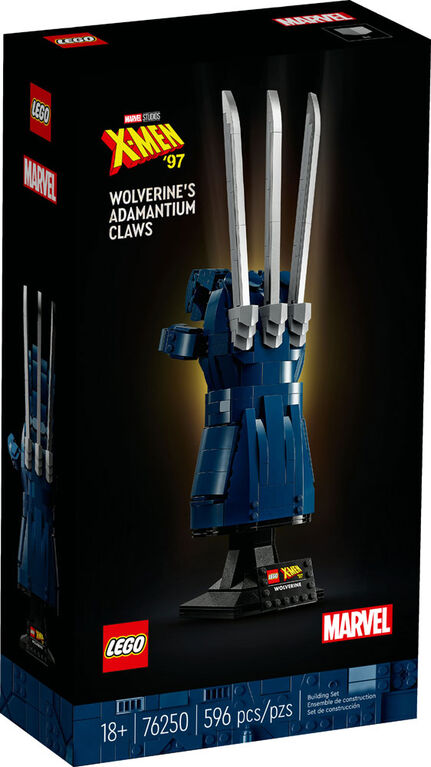 LEGO Marvel Wolverine's Adamantium Claws 76250 Building Kit (596 Pieces)