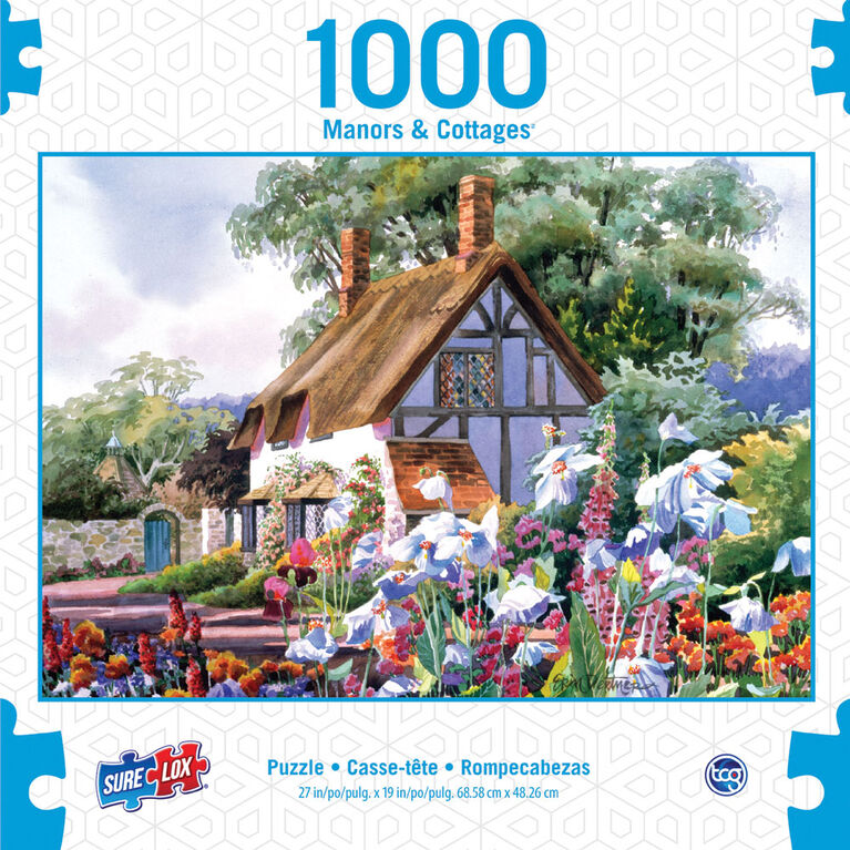 Sure-Lox Manors & Cottages Assorted 1000 Piece Puzzles