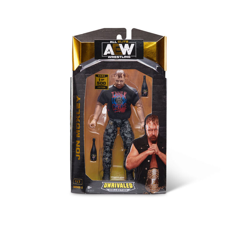 AEW - Ensemble de 1 figurine, lutteur inégalé - Jon Moxley