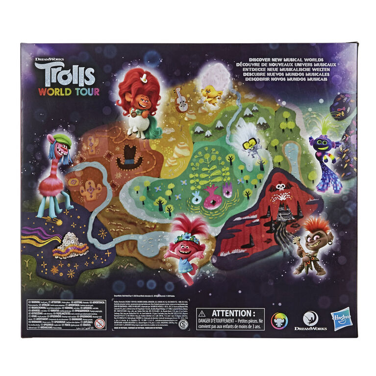 DreamWorks Trolls World Tour Ultimate Remix Pack, Trolls Doll Collection with 7 Figures, Exclusive Tiny Diamond - R Exclusive