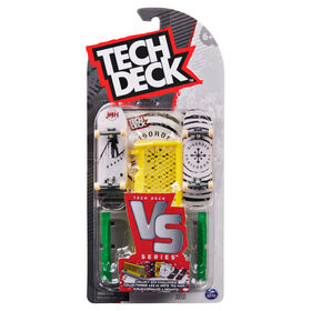 Tech Deck, Disorder Skateboards Versus Series, Collectible Fingerboard 2-Pack and Obstacle Set