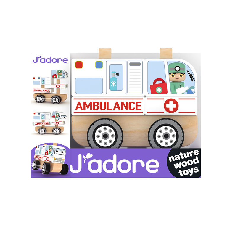 J'Adore Ambulance Stacking Truck