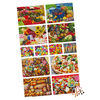 Family 12-Pack of Jigsaw Puzzles, Food