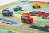 Melissa & Doug - Road Rug with 4 wooden cars