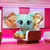 P.Lushes Designer Fashion Pets, Bella L'Phante, éléphante en peluche, édition spéciale, turquoise/or, 15,2 cm