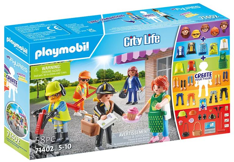 Playmobil - My Figures: Vie a la ville