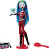 ​Monster High Booriginal Creeproduction Doll, Ghoulia Yelps Collectible Reproduction with Doll Stand, Diary, and Pet Owl Sir Hoots A Lot