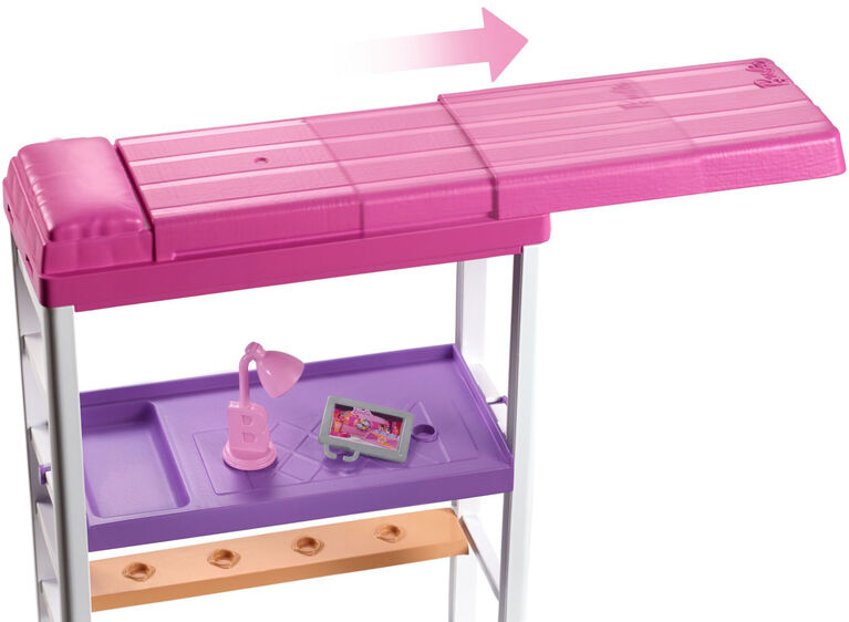 Barbie Doll & Loft Bed Set