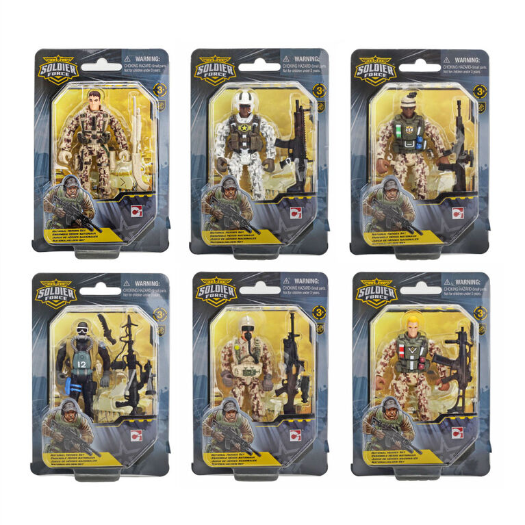 EX-SOLDIER FORCE NATIONAL HEROES SET