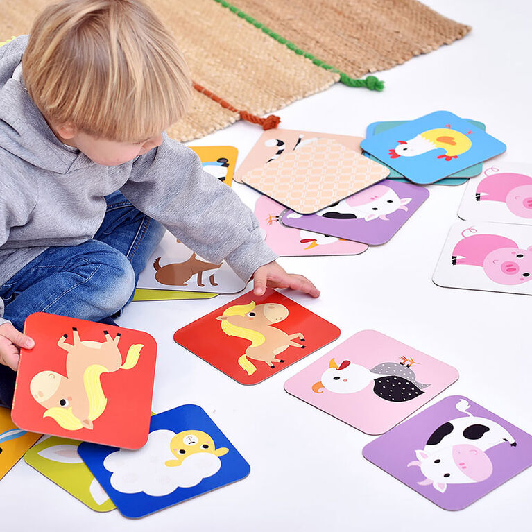 Banana Panda Jeu de mémoire de taille supérieure (24 pièces) - Édition anglaise - Notre exclusivité