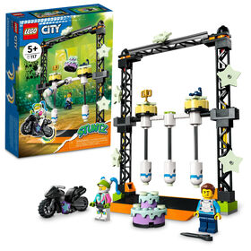 LEGO City The Knockdown Stunt Challenge 60341 Building Kit (117 Pieces)