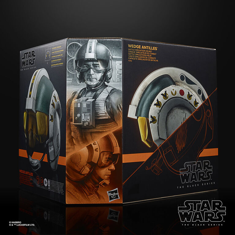 Star Wars The Black Series Wedge Antilles Battle Simulation Helmet