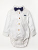 Ensemble de bretelles garçon Little Gent bleu marine 0-3M