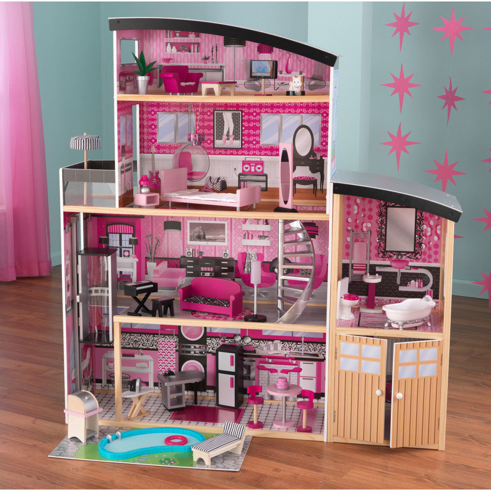 Kidkraft sparkle mansion deals