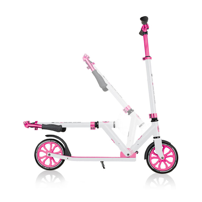 Trottinette Globber NL 205 - Blanc/Rose