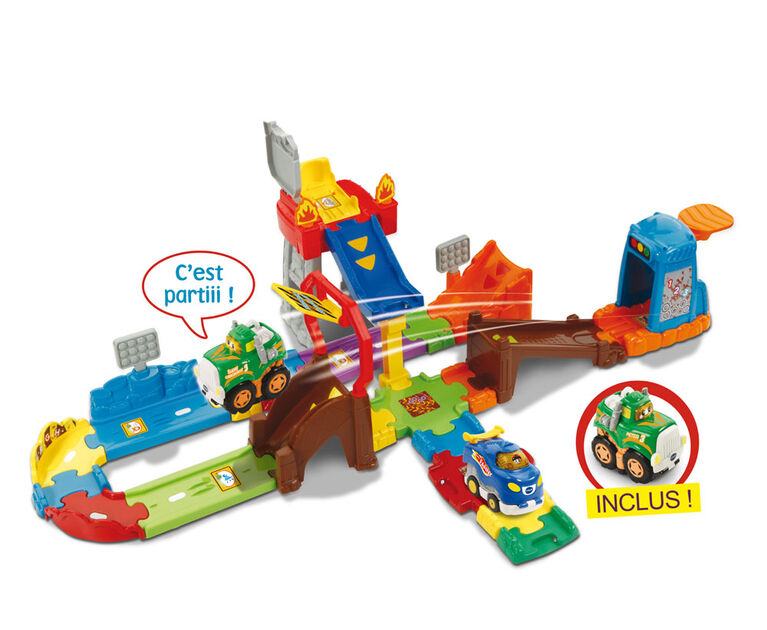 VTech Tut Tut Bolides Circuit Super Cascades Push & Go - Version français