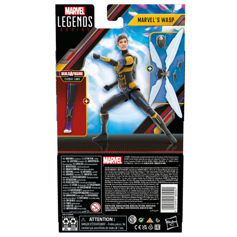 Hasbro Marvel Legends Series Marvel's Wasp, Ant-Man and the Wasp: Quantumania Marvel Legends Action Figures, 6 Inch