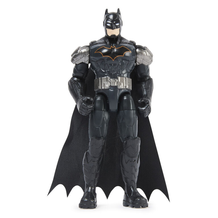 DC Comics, 4-inch Combat Batman Action Figure with 3 Mystery Accessories