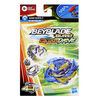 Beyblade Burst QuadDrive, Starter Pack avec toupie Salvage Valtryek V7 type attaque/endurance et lanceur