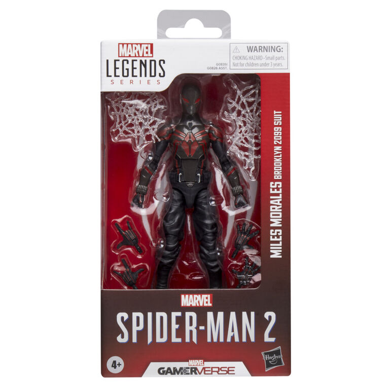 Marvel Legends Series Gamerverse Miles Morales Brooklyn 2099 Suit, figurine Spider-Man