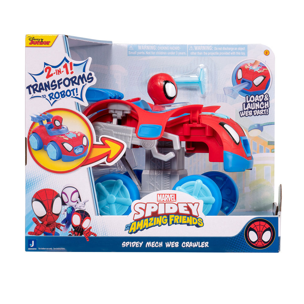 Transforming spiderman toy deals