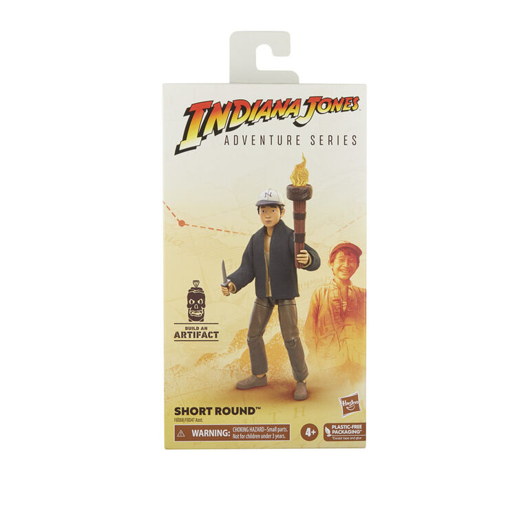 Indiana Jones and the Temple of Doom Adventure Series Short Round, 6 Inch Indiana Jones Action Figures