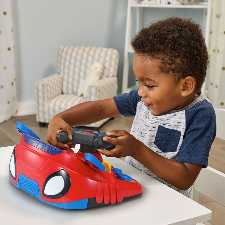 VTech Spidey and His Amazing Friends Spidey to the Rescue Driver - English Edition