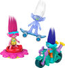 Imaginext DreamWorks Trolls Sparkle and Roll Pack, Poppy Branch and Guy Diamond 6-Piece Figure Set - R Exclusive