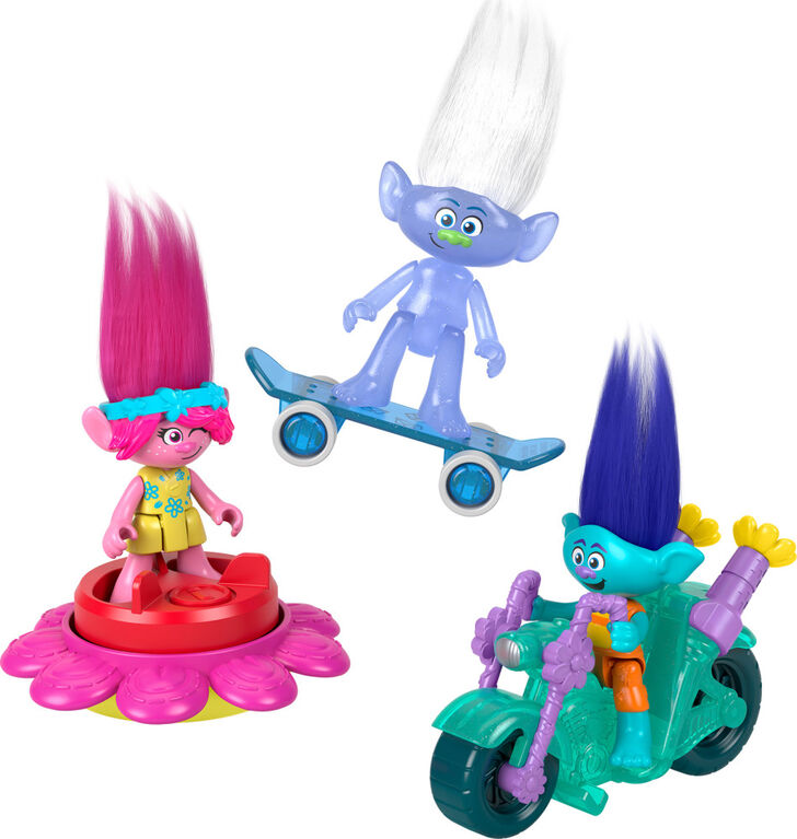 Imaginext DreamWorks Trolls Sparkle and Roll Pack, Poppy Branch
