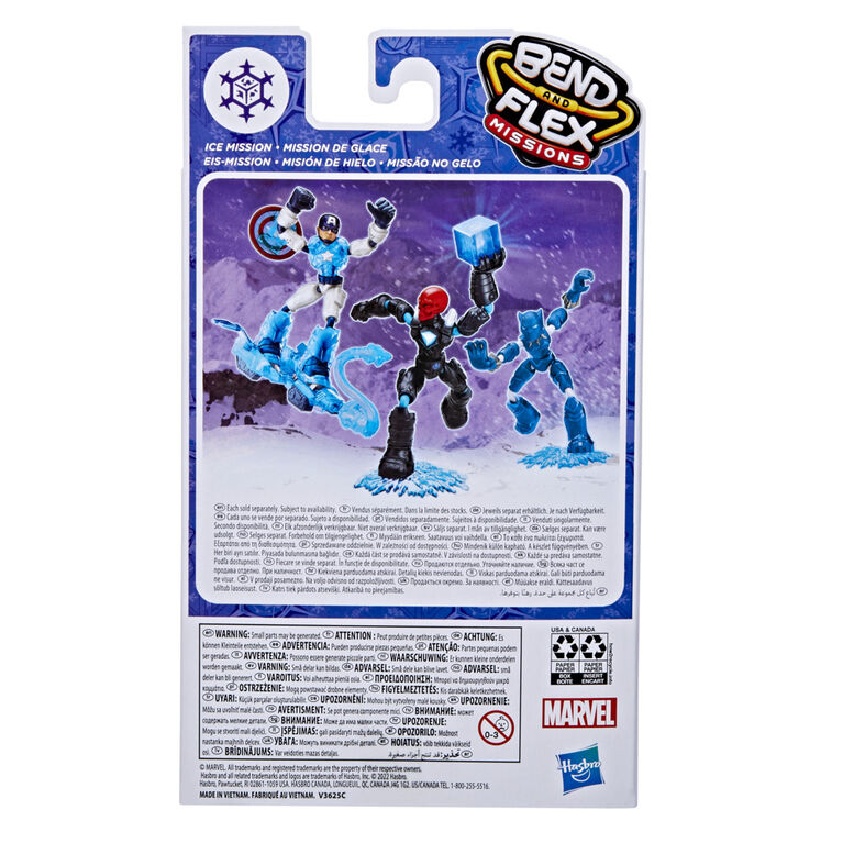 Marvel Avengers Bend and Flex Missions Red Skull Ice Mission Action Figure