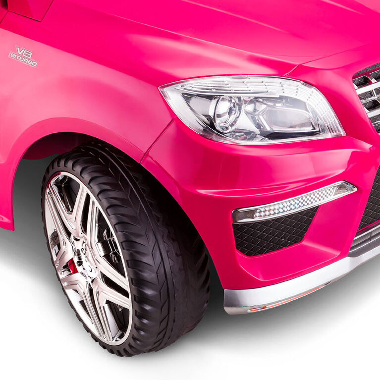 Porteur Mercedes GL 63 de 12V - Rose.