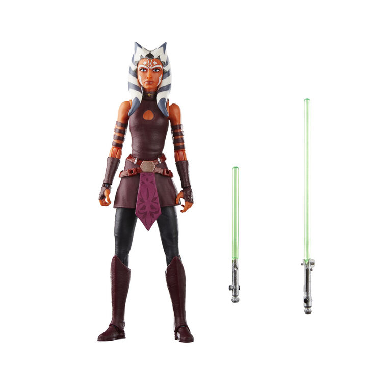 Star Wars The Black Series Ahsoka Tano (Padawan), Star Wars: The Clone Wars 6-Inch Action Figures