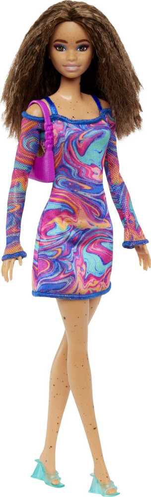 Barbie Fashionistas Doll 206 with Crimped Hair and Freckles