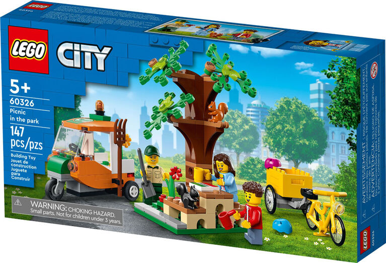 LEGO City Le pique-nique dans le parc 60326 Ensemble de construction (147 pièces)